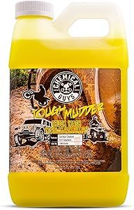 Chemical Guys CWS20264 Tough Mudder Foaming Truck, Off Road, ATV and RV Heavy Duty Wash Soap,(Works with Foam Cannons, Foam Guns or Bucket Washes), 64 fl oz (Half Gallon), Lemon Scent